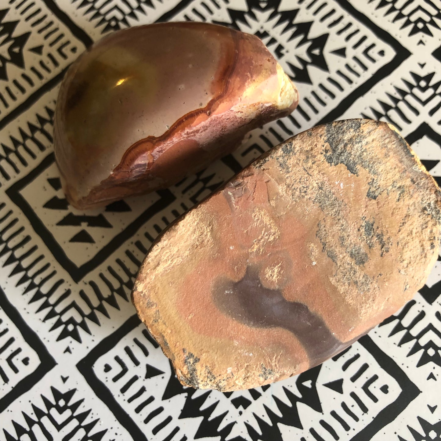 Polychrome Jasper Semi-Polished