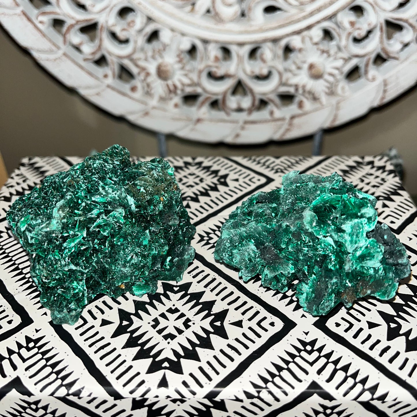 Raw Malachite