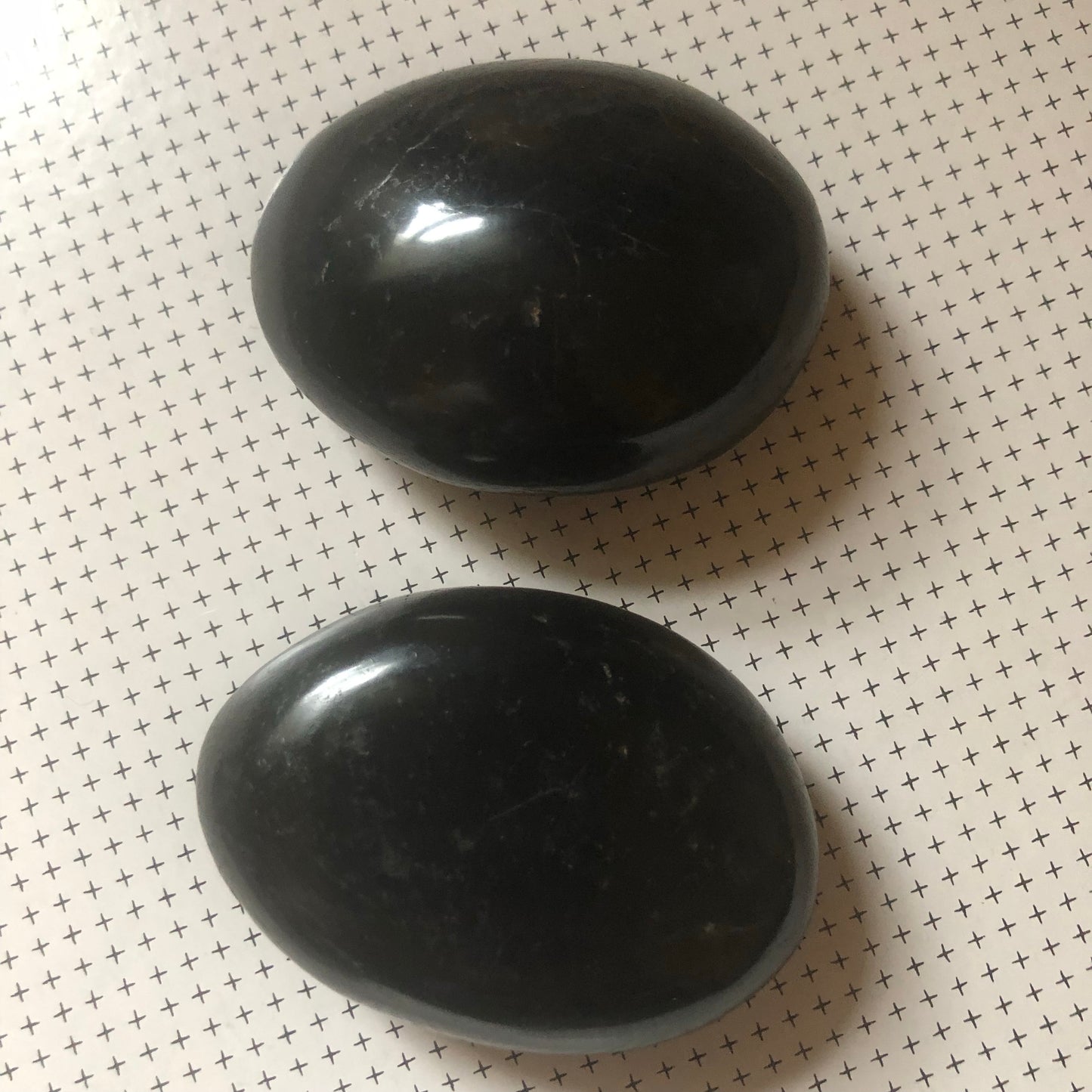 Black Tourmaline Palm Stone