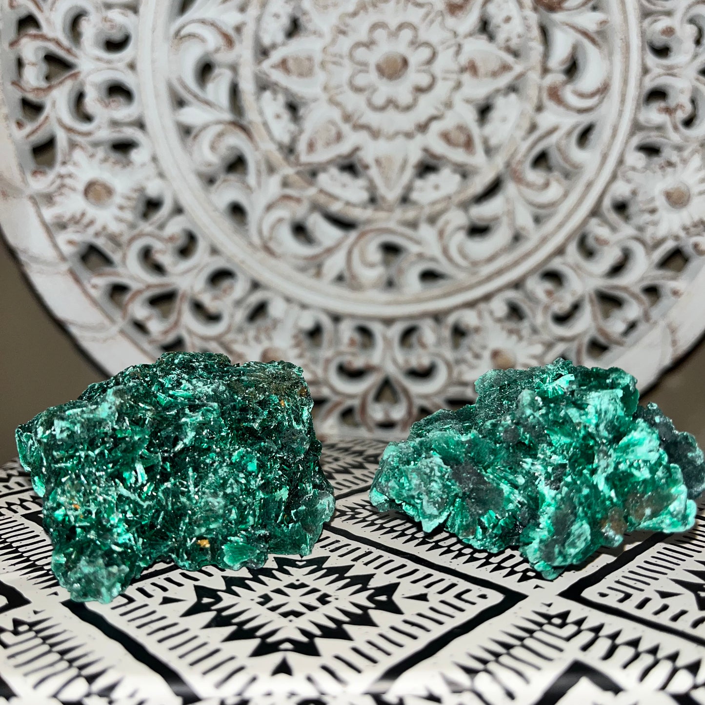 Raw Malachite