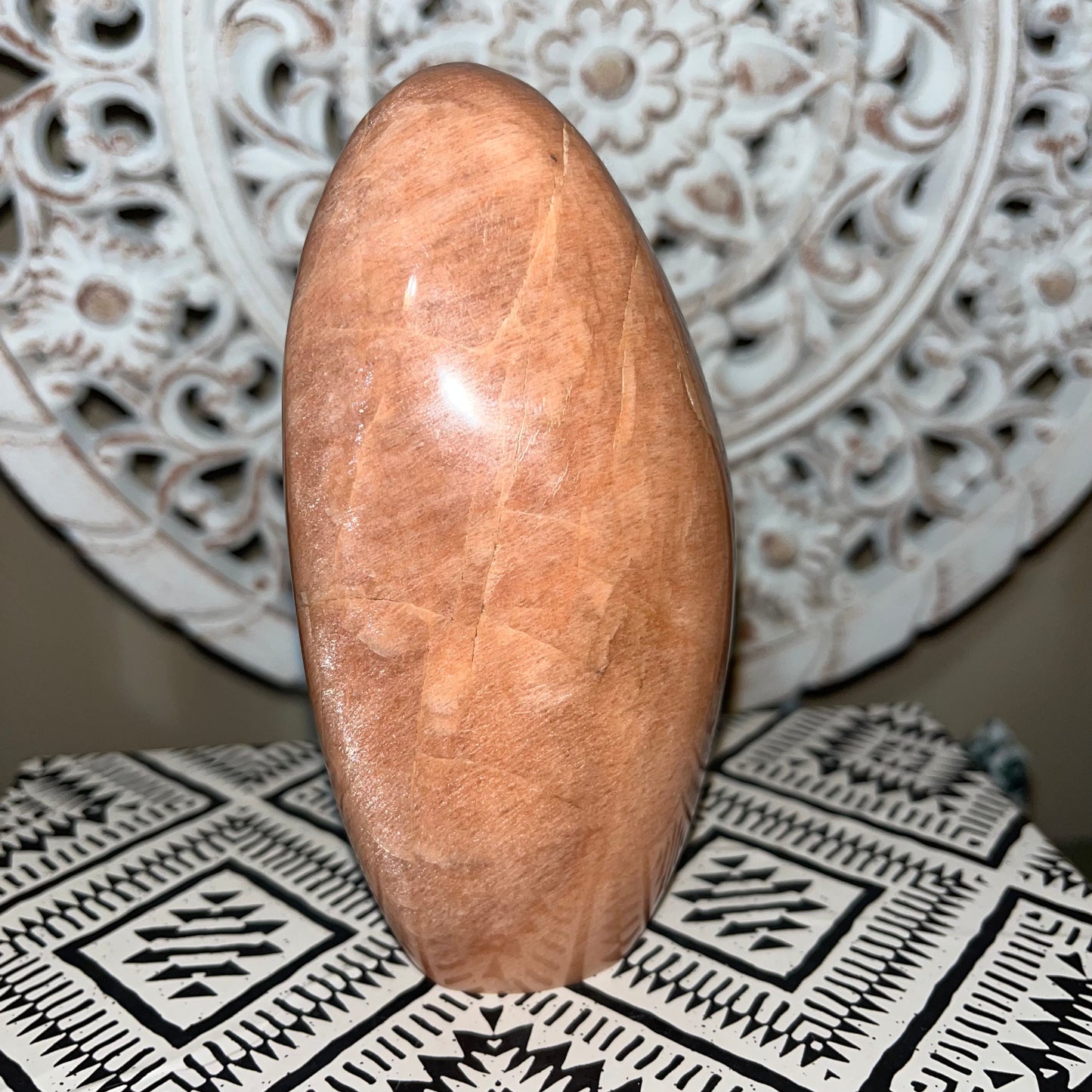 Peach Moonstone Freeform