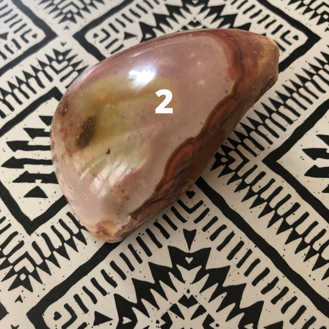 Polychrome Jasper Semi-Polished